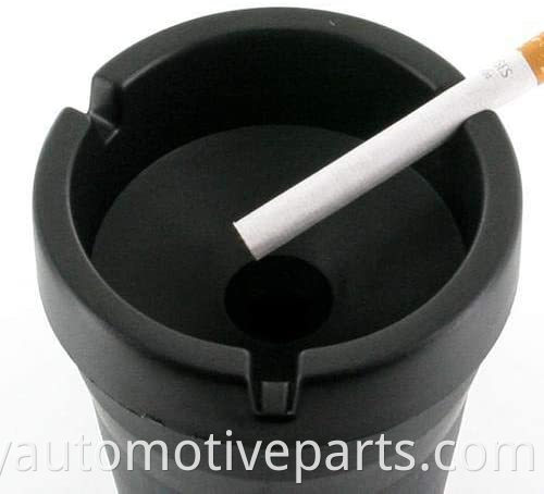 Produtos de carro Ashtray Stub Out Glow in the Dark Cup auto -apagando o caçamba de cinzas de cinzas de cigarro portátil